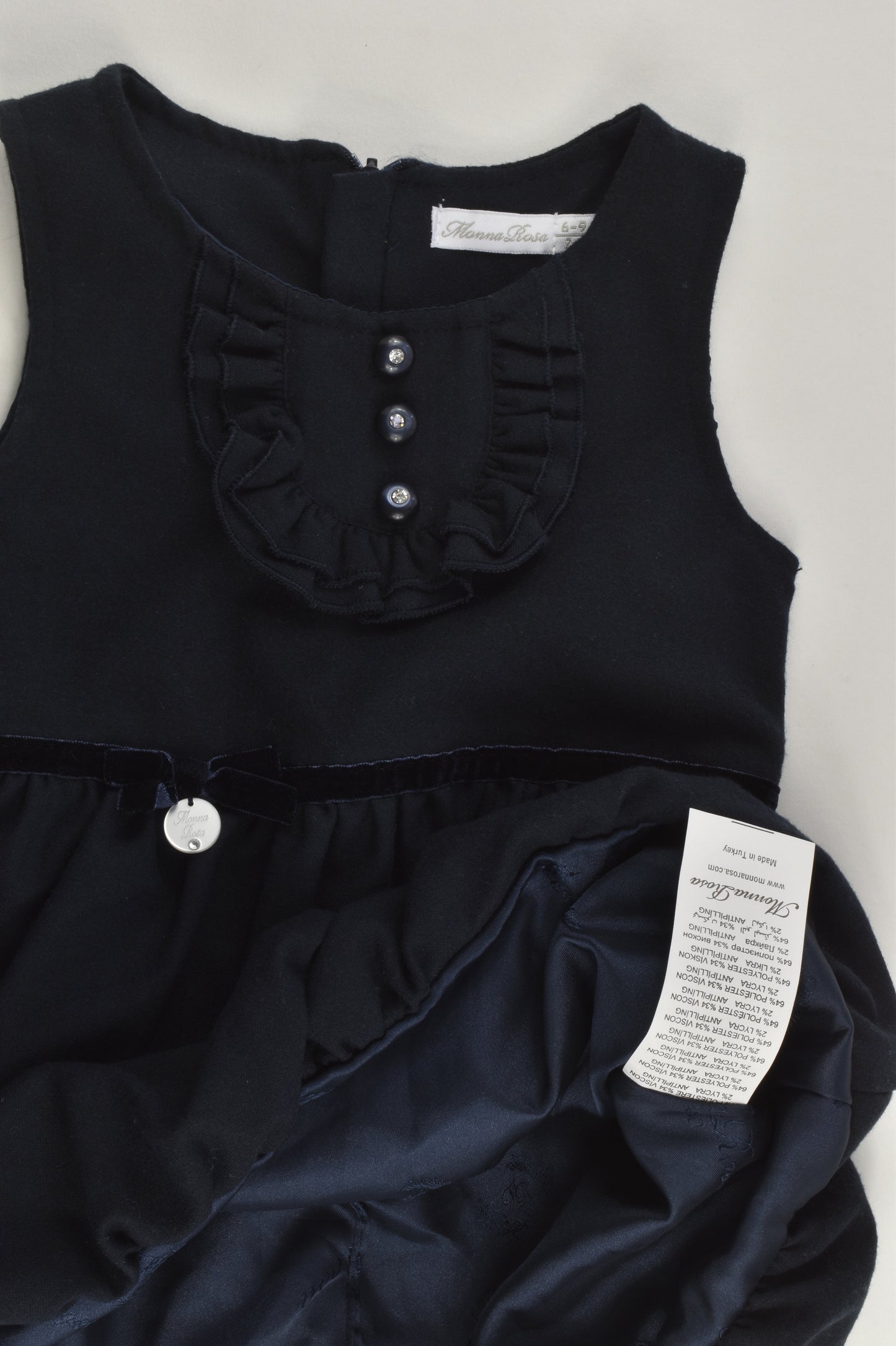Monna Rosa Milano Size 0 (74 cm) Dress