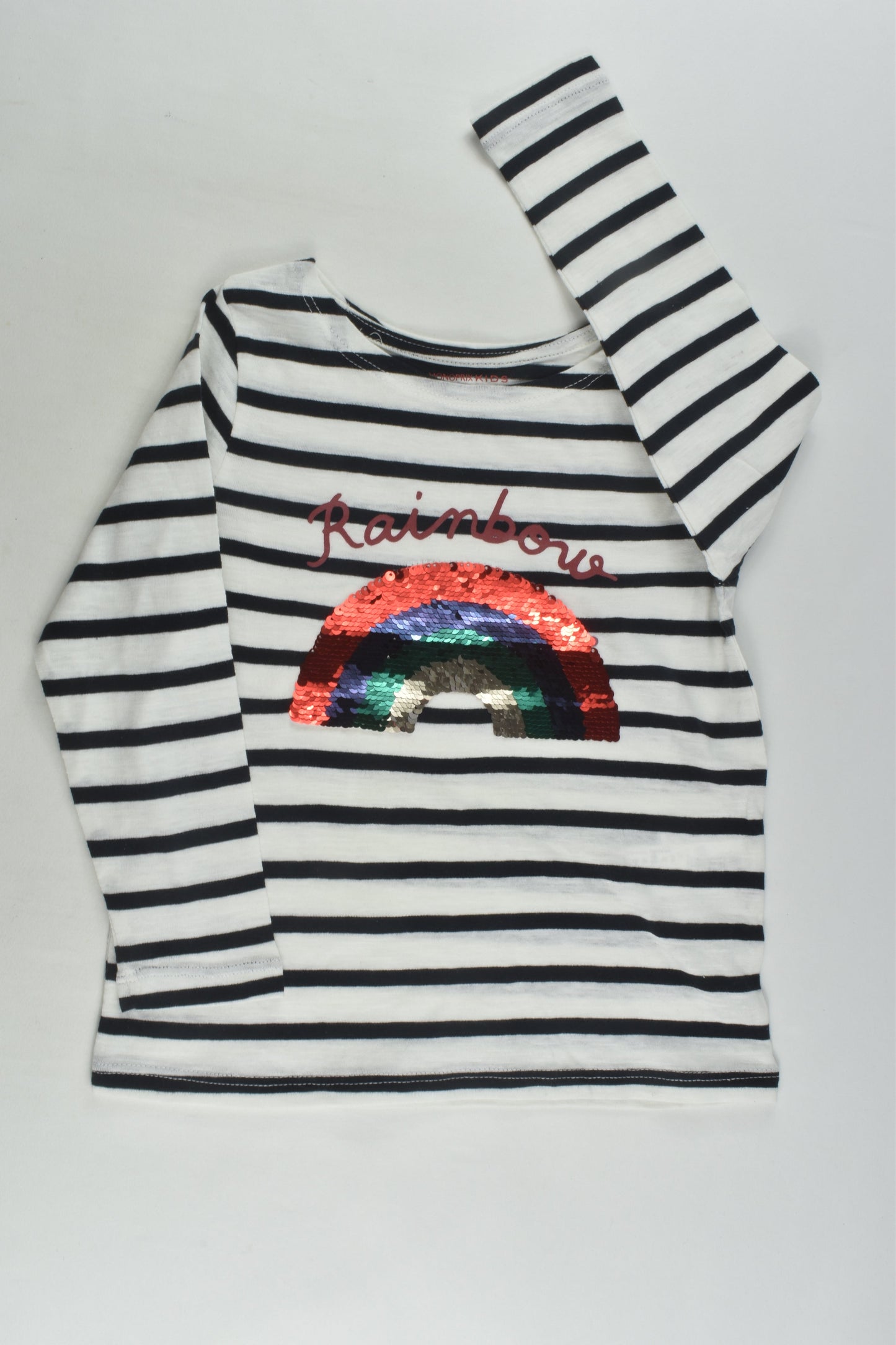 Monoprix Kids Size 4 Reversible Sequins Top