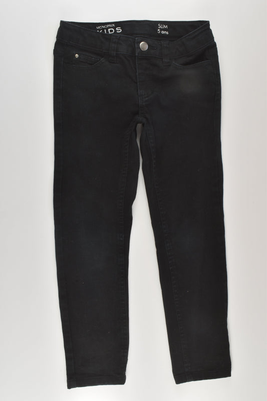 Monoprix Kids Size 5 Denim Pants