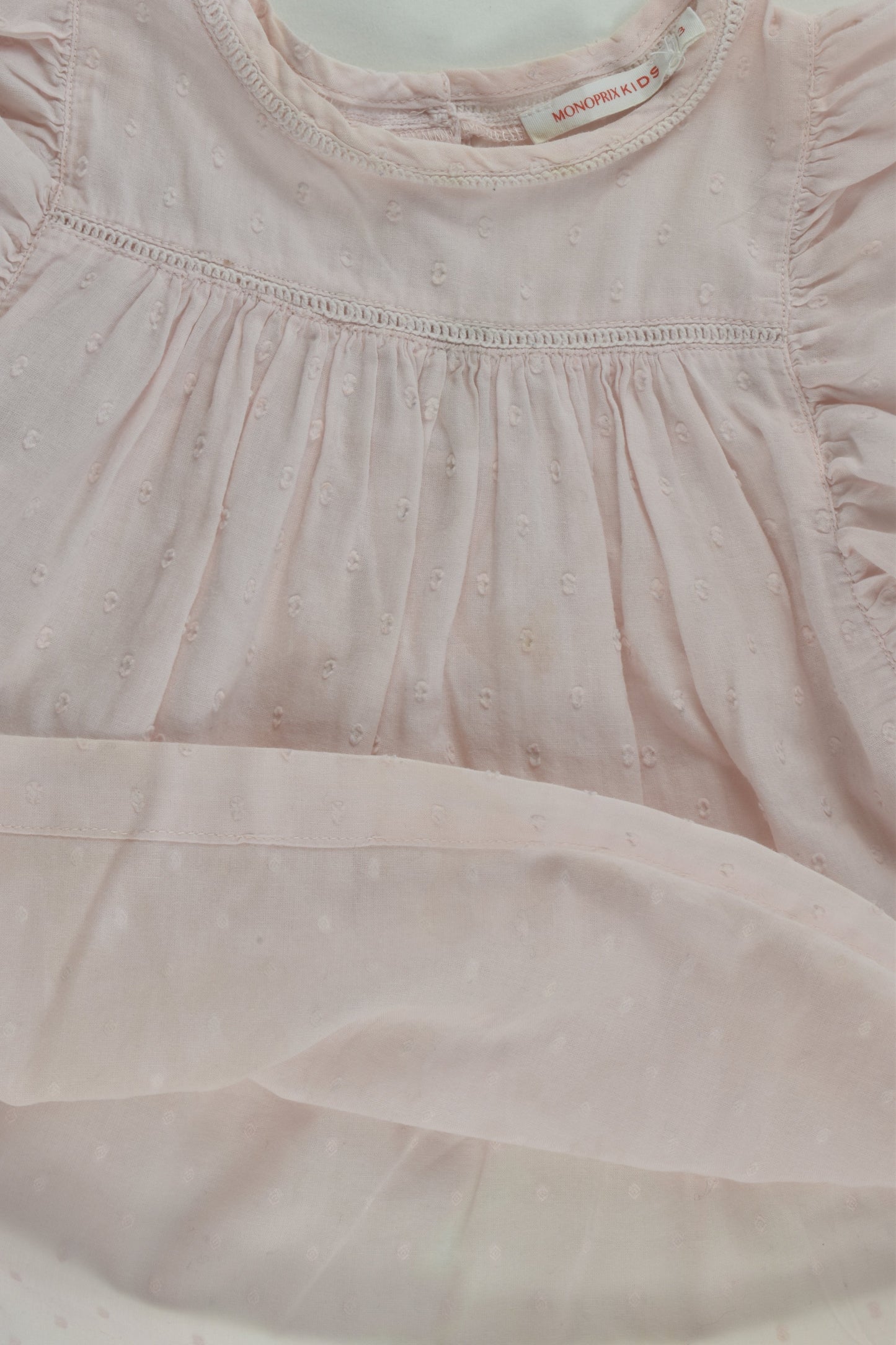 Monoprix Size 3 Ruffle Blouse