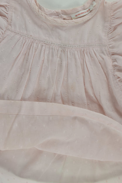 Monoprix Size 3 Ruffle Blouse