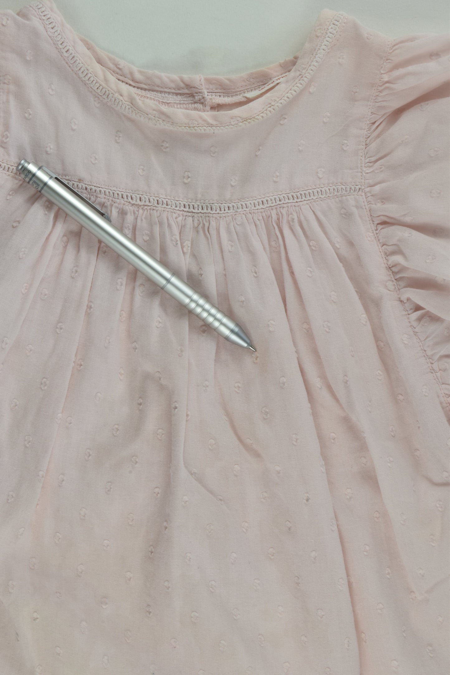 Monoprix Size 3 Ruffle Blouse