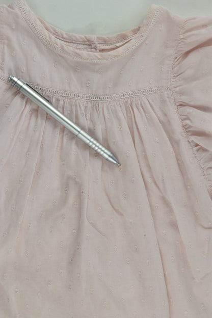 Monoprix Size 3 Ruffle Blouse