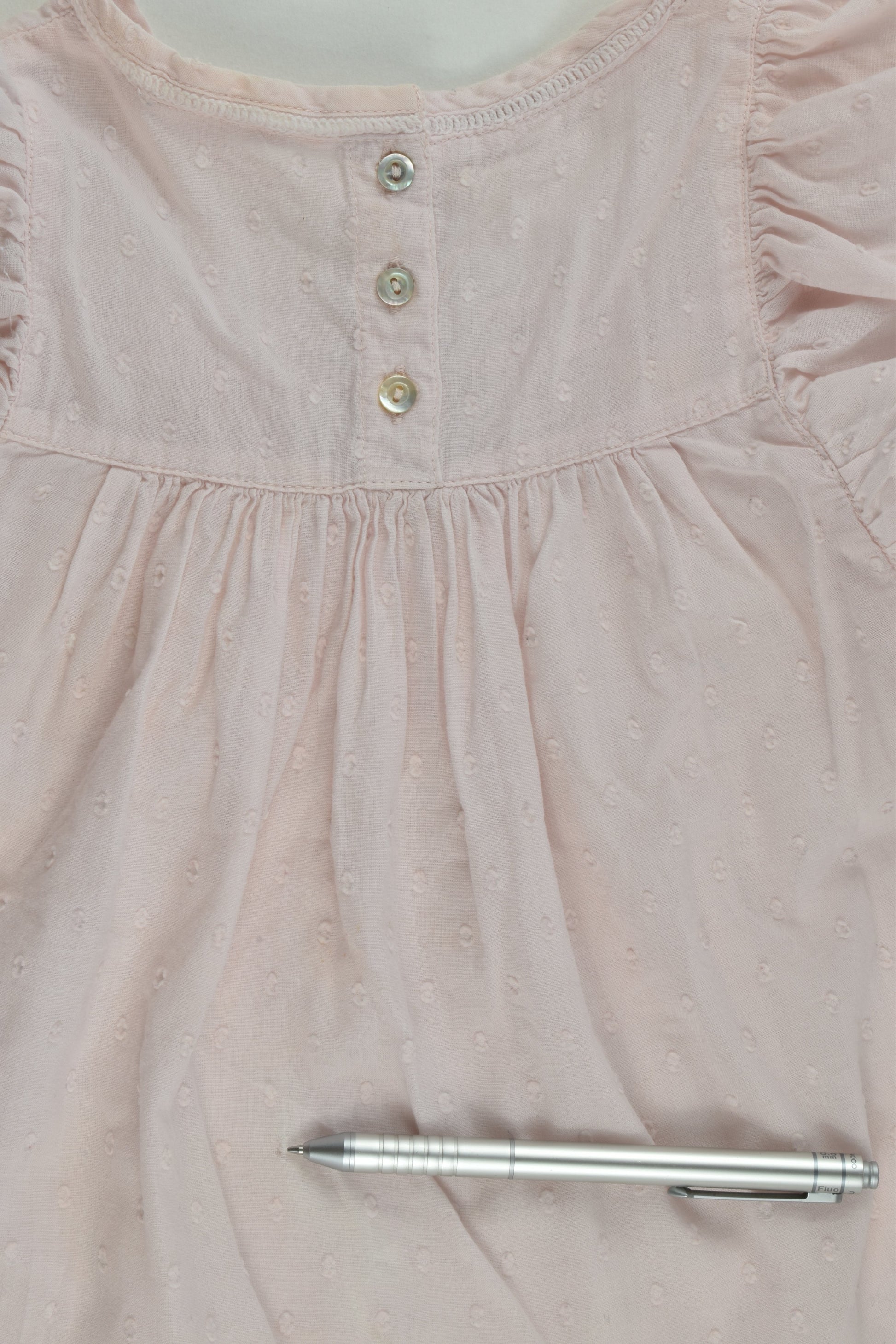 Monoprix Size 3 Ruffle Blouse