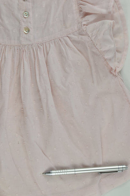 Monoprix Size 3 Ruffle Blouse