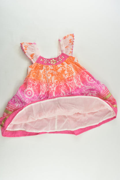 Monsoon Size 1 (12-18 months) Lined Dress