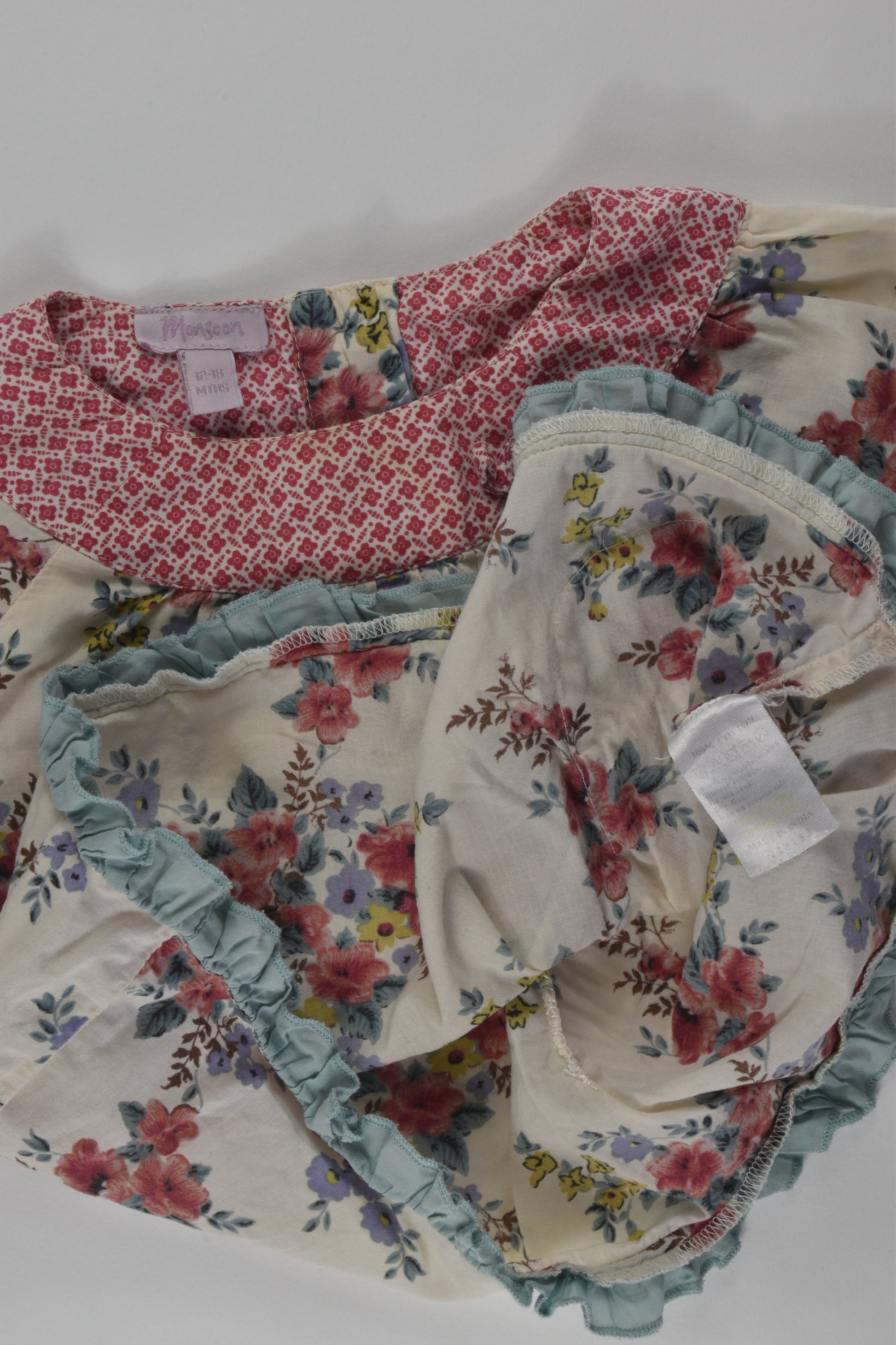 Monsoon Size 1 Floral Blouse