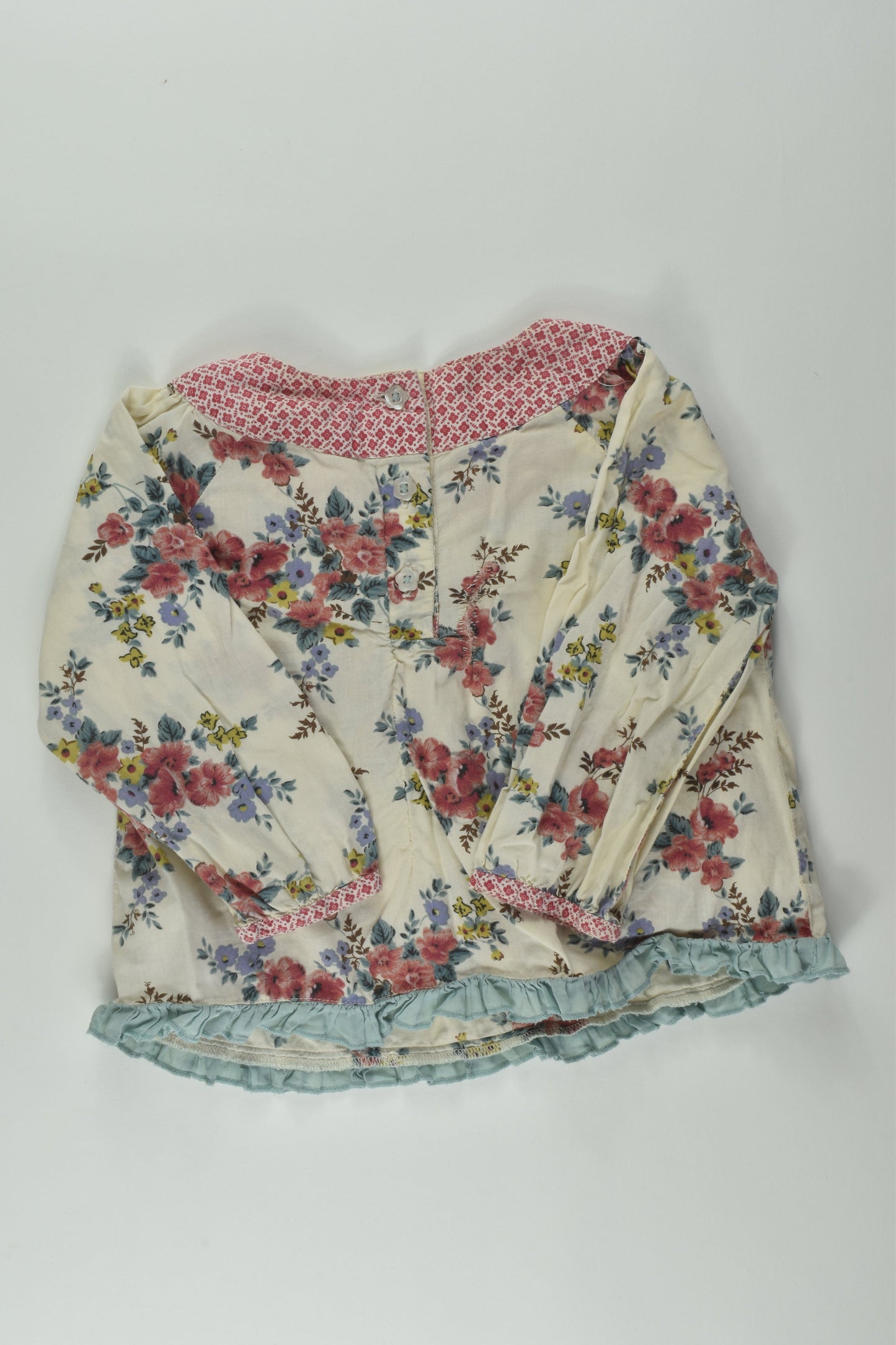 Monsoon Size 1 Floral Blouse