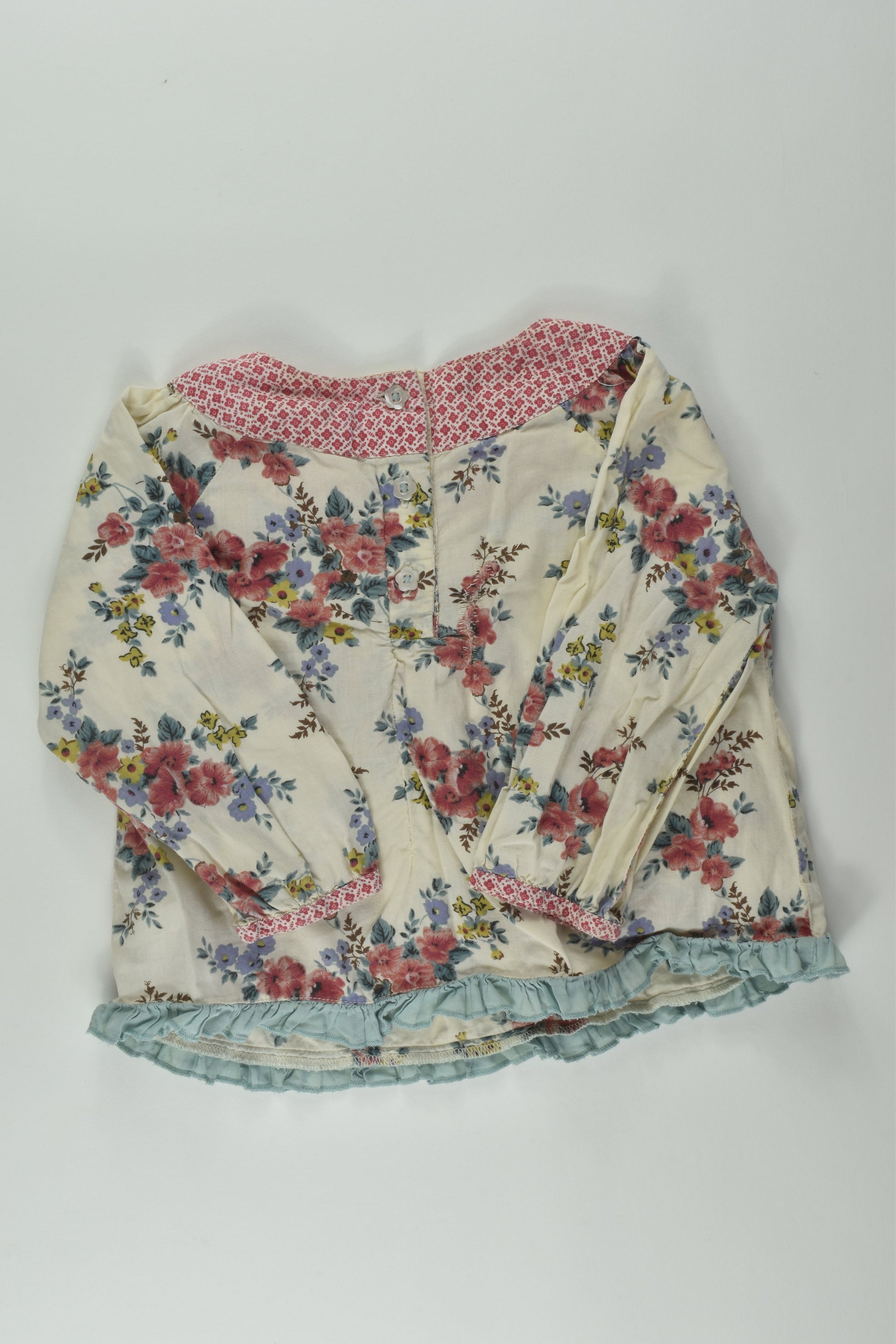 Monsoon Size 1 Floral Blouse