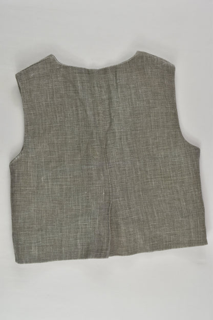 Monsoon Size 2 (18-24 months) Linen Vest