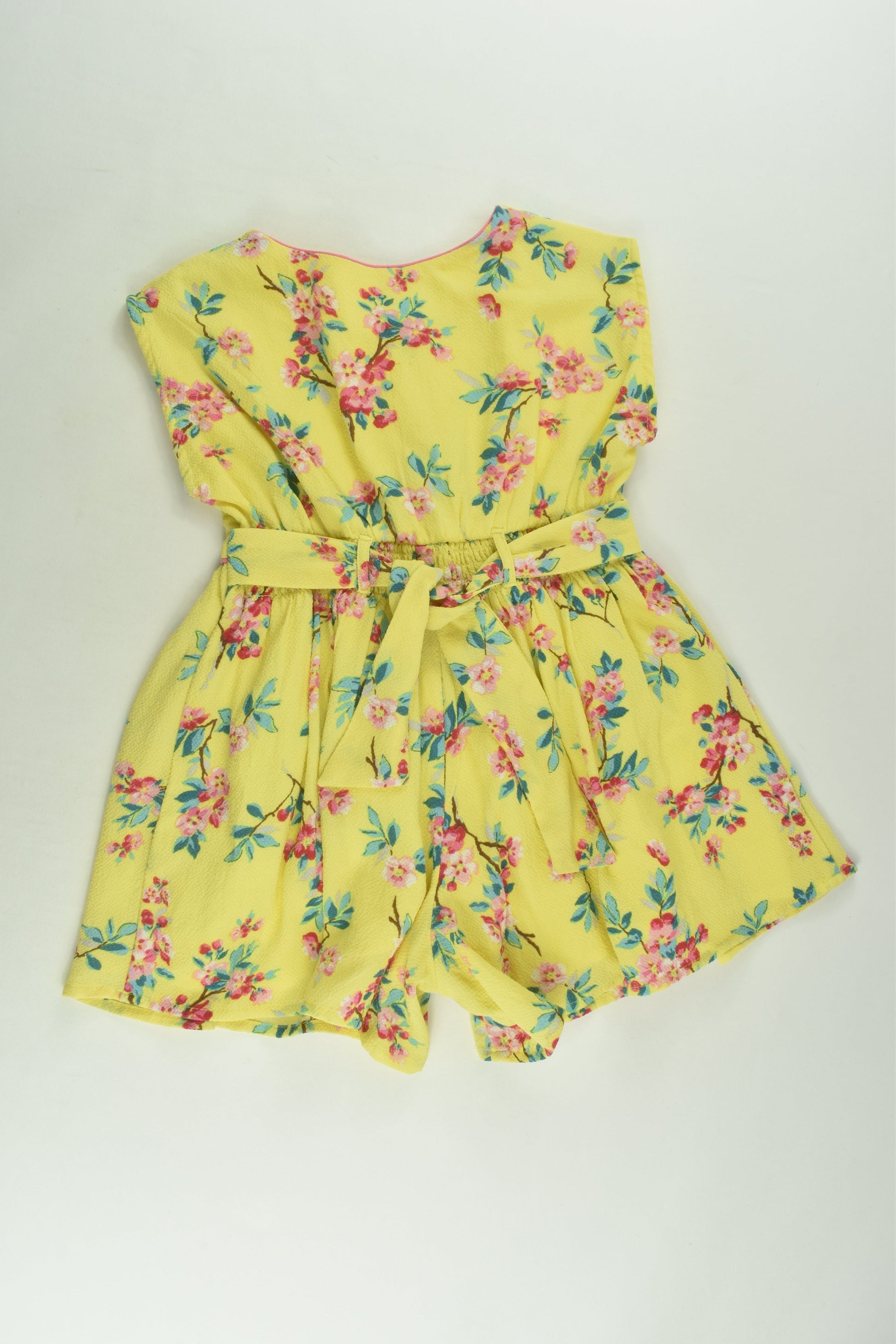 Monsoon Size 4 Lined Floral Playsuit
