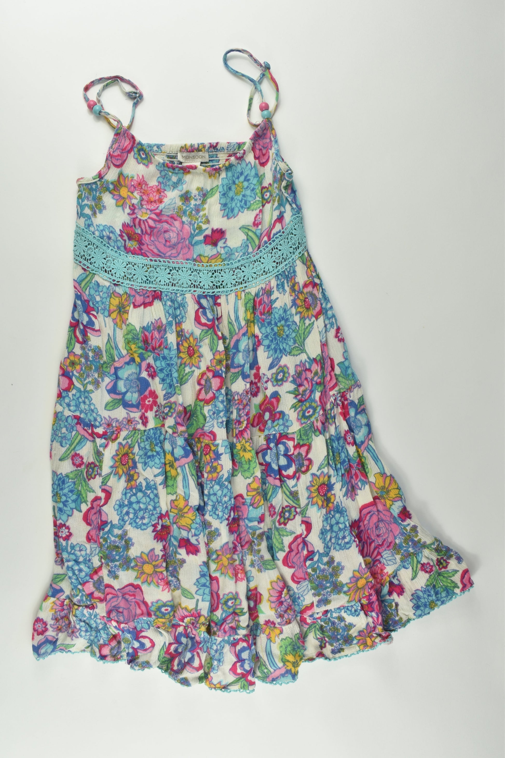 Monsoon Size 9-10 Floral Dress