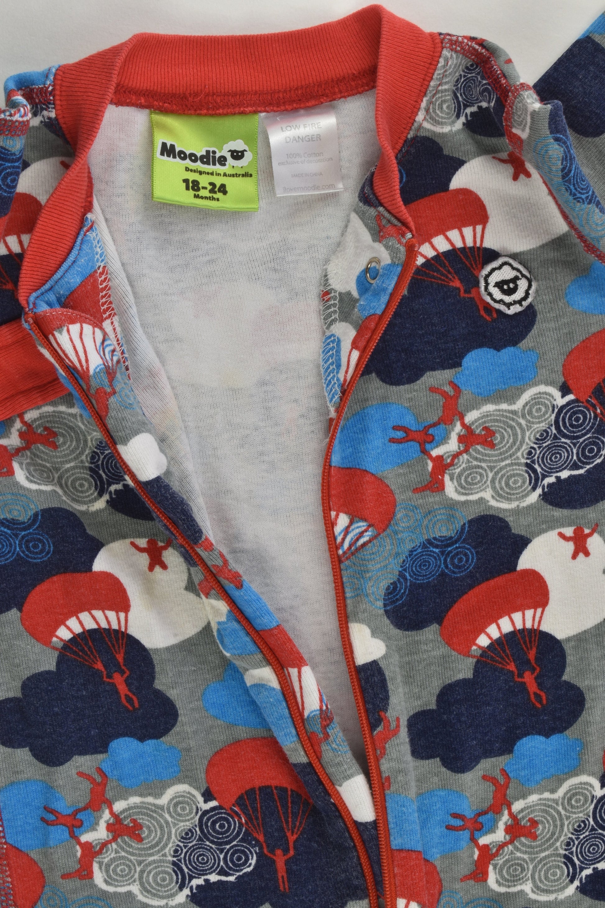 Moodie Size 2 Parachute Romper