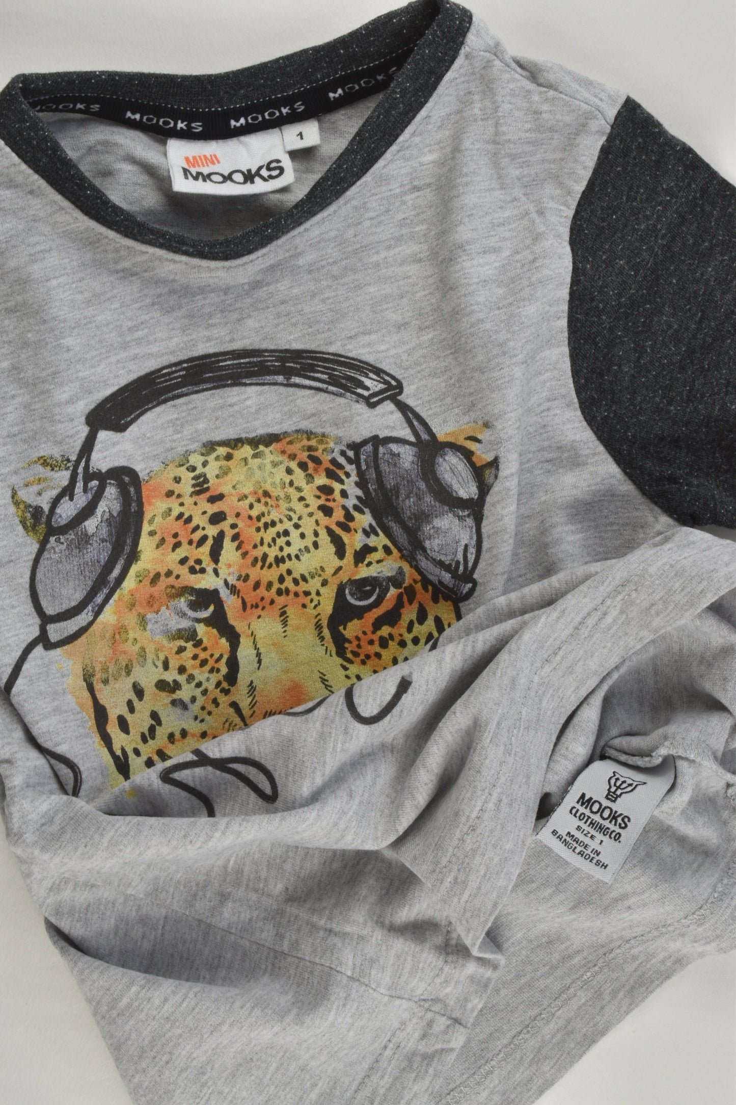 Mooks Size 1 Lepard T-shirt
