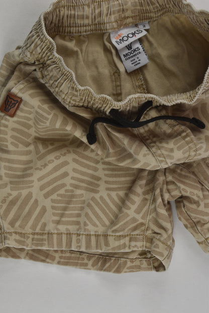 Mooks Size 2 Shorts