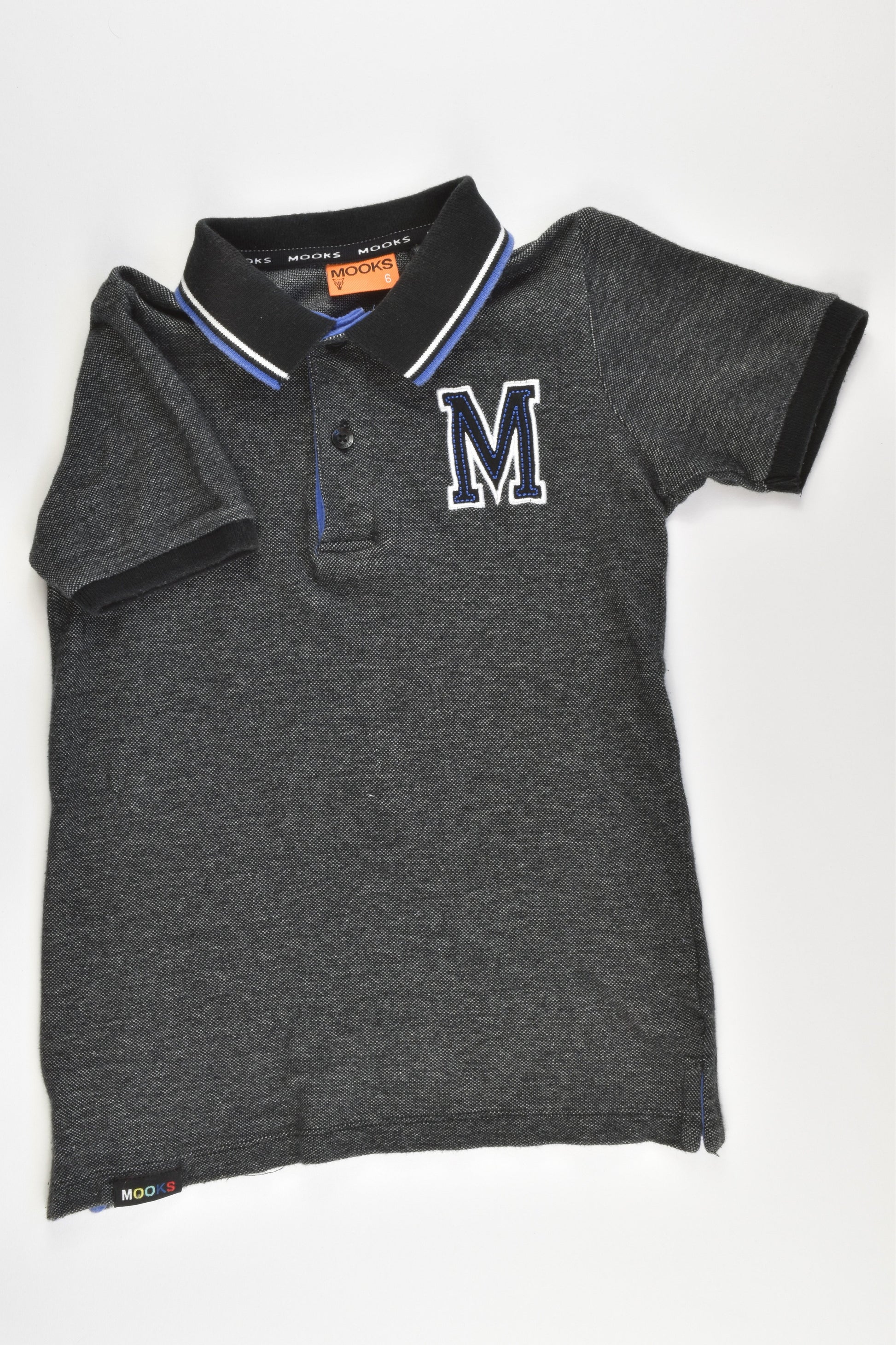 Mooks Size 6 Collared T-shirt