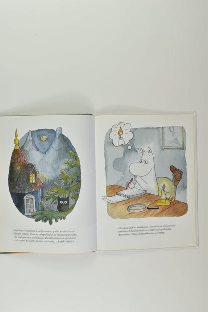 Moomin 'Muumipeikko Salapoliisina' Finnish Book