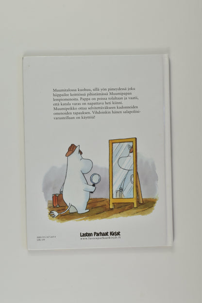 Moomin 'Muumipeikko Salapoliisina' Finnish Book