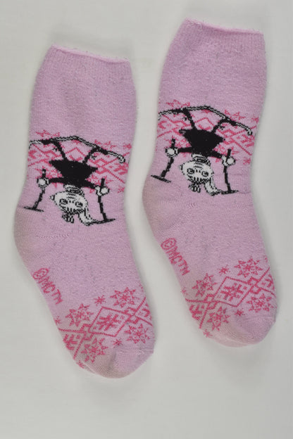 Moomin Size approx 6-8 years Little My Socks