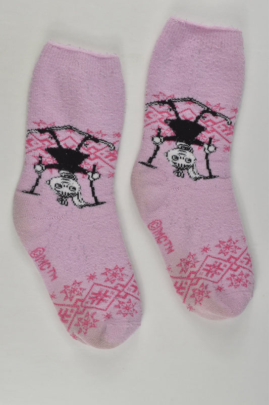 Moomin Size approx 6-8 years Little My Socks