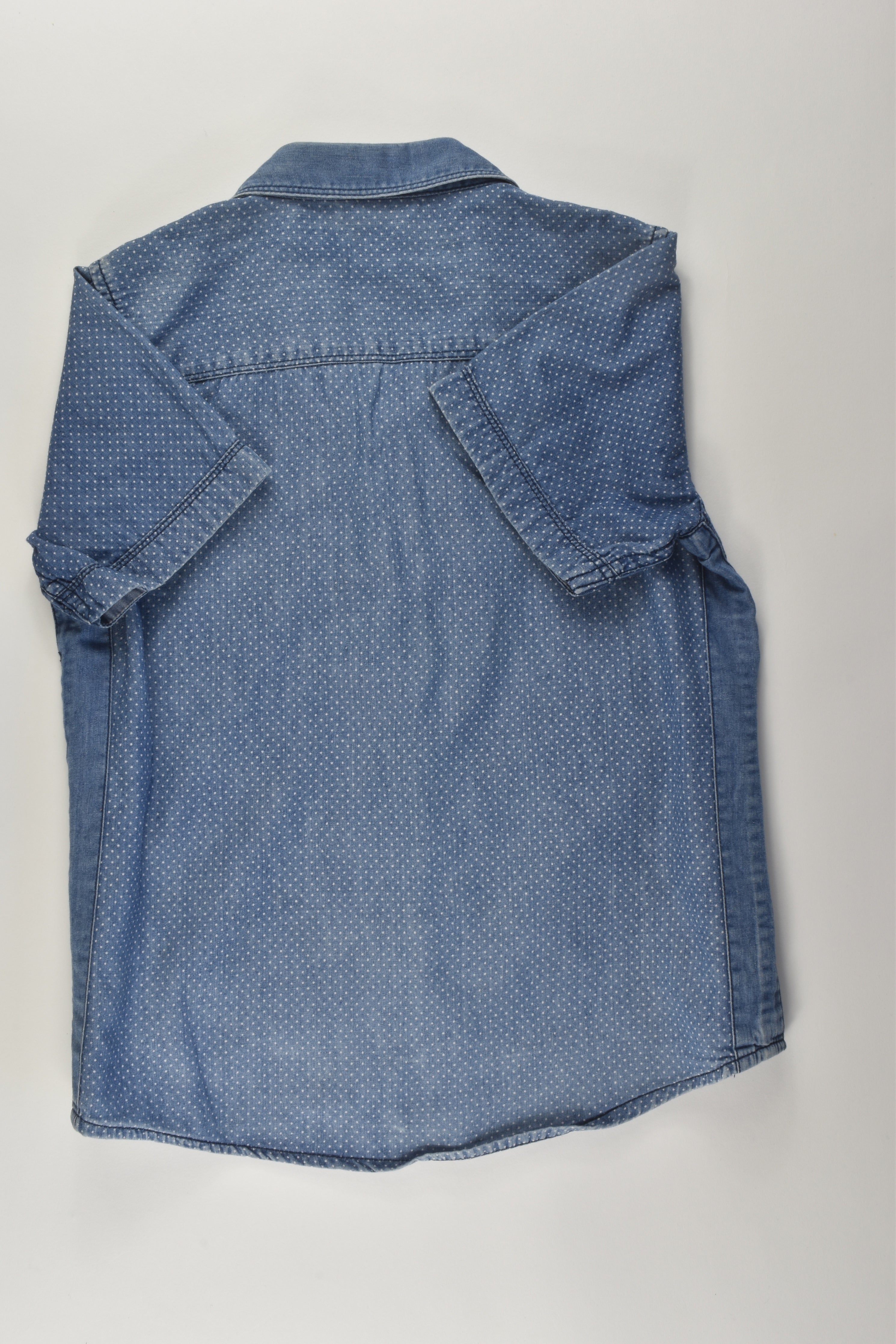 Mossimo Size 7 Denim Shirt MiniMe Preloved Baby and Kids Clothes