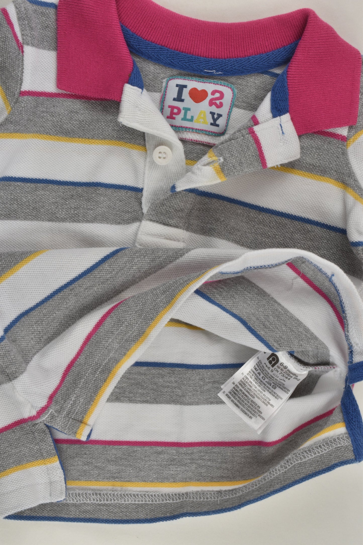 Mothercare Size 0 (6-9 months) Polo Shirt