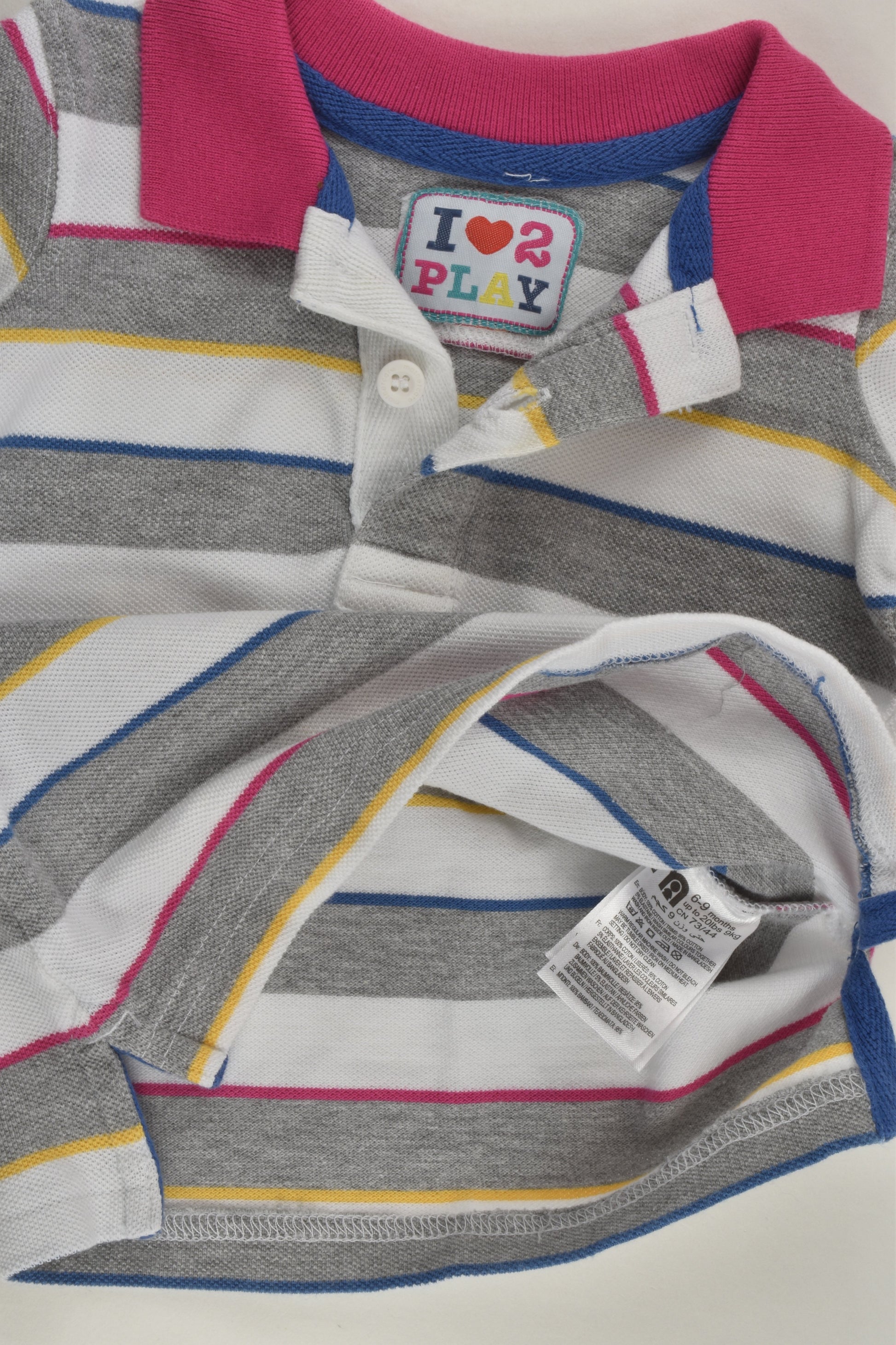 Mothercare Size 0 (6-9 months) Polo Shirt