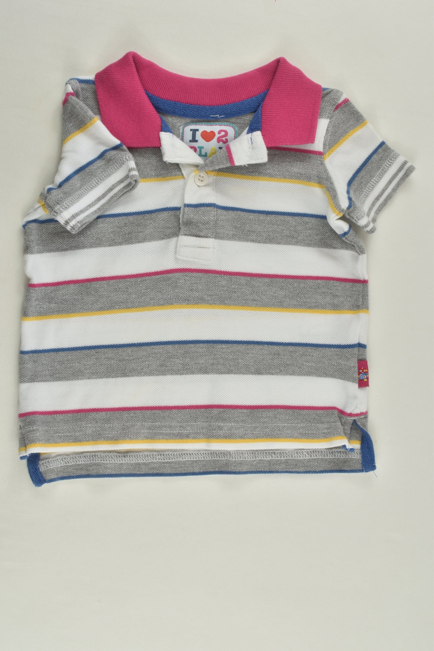 Mothercare Size 0 (6-9 months) Polo Shirt