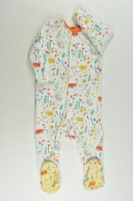 Mothercare Size 0 Footed Romper