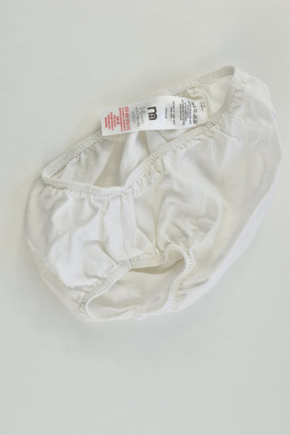 Mothercare Size 00 (3-6 months) Linen/Cotton Lined Dress and Bloomers