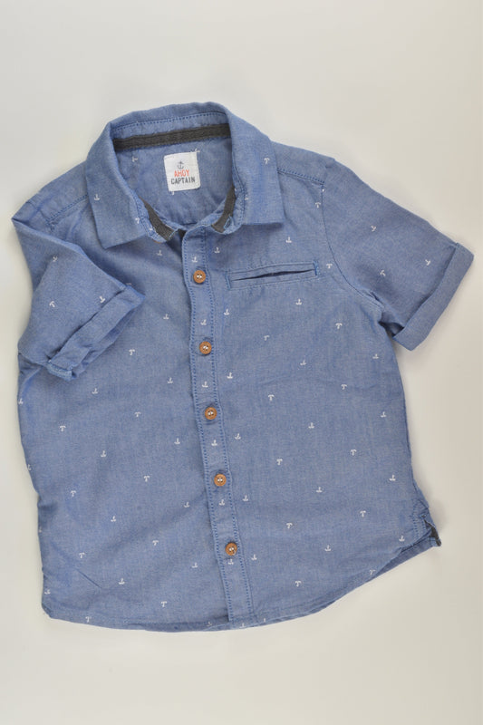 Mothercare Size 1-2 (18-24 months) Nautical Shirt