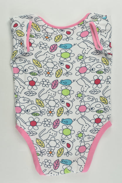Mothercare Size 2 (18-24 months, up to 92 cm) Birds and Other Animals Bodysuit