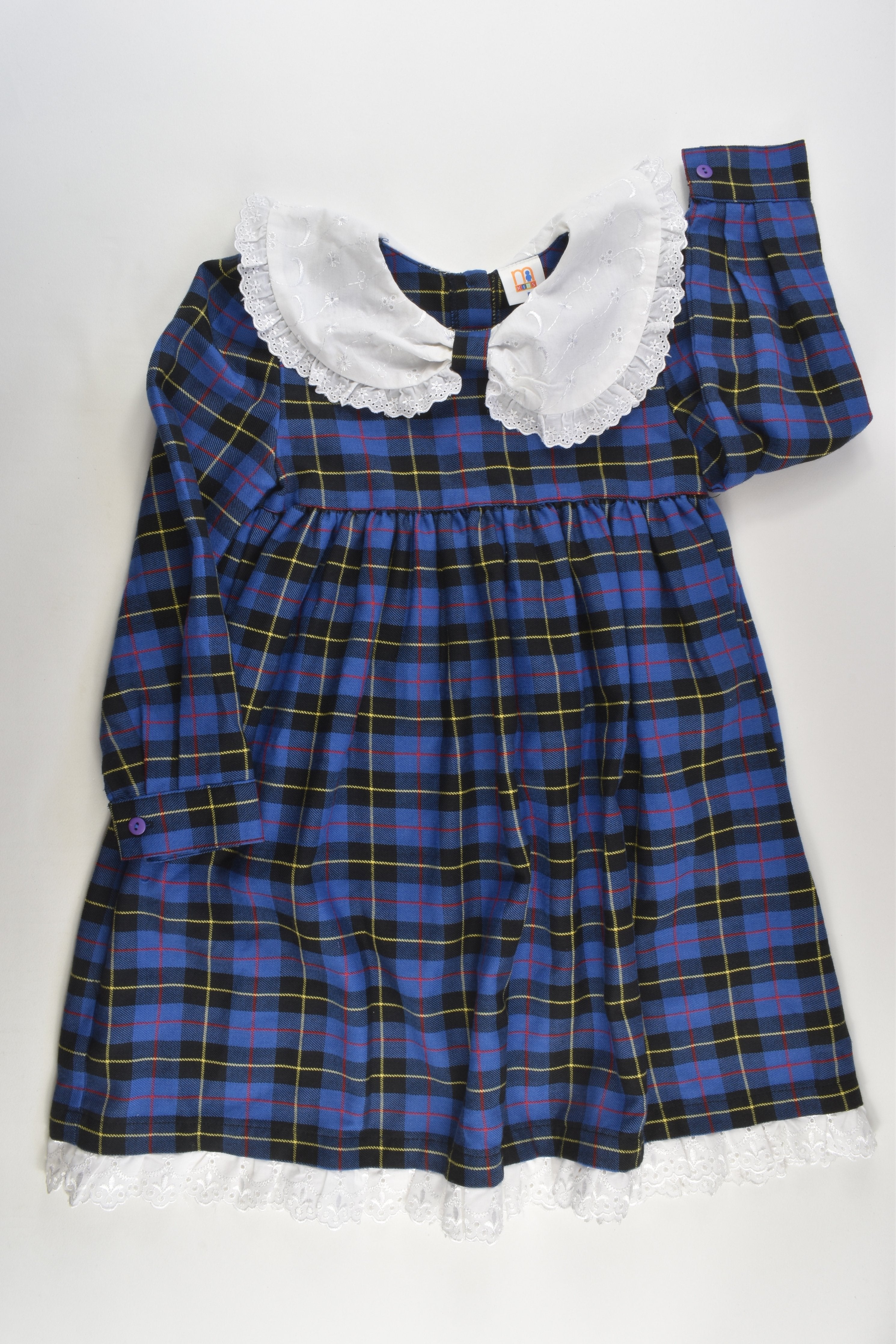 Mothercare Size 5 Vintage Checked Dress MiniMe Preloved Baby and Kids Clothes