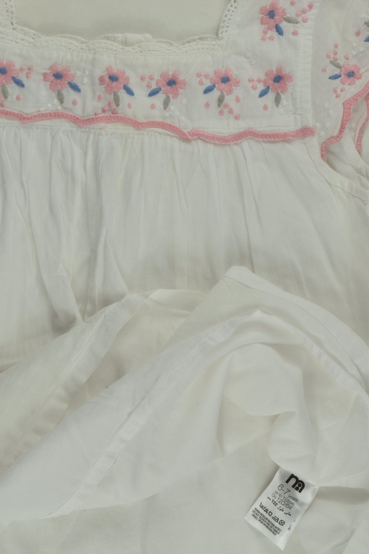 Mothercare Size 6-7 Lined Blouse