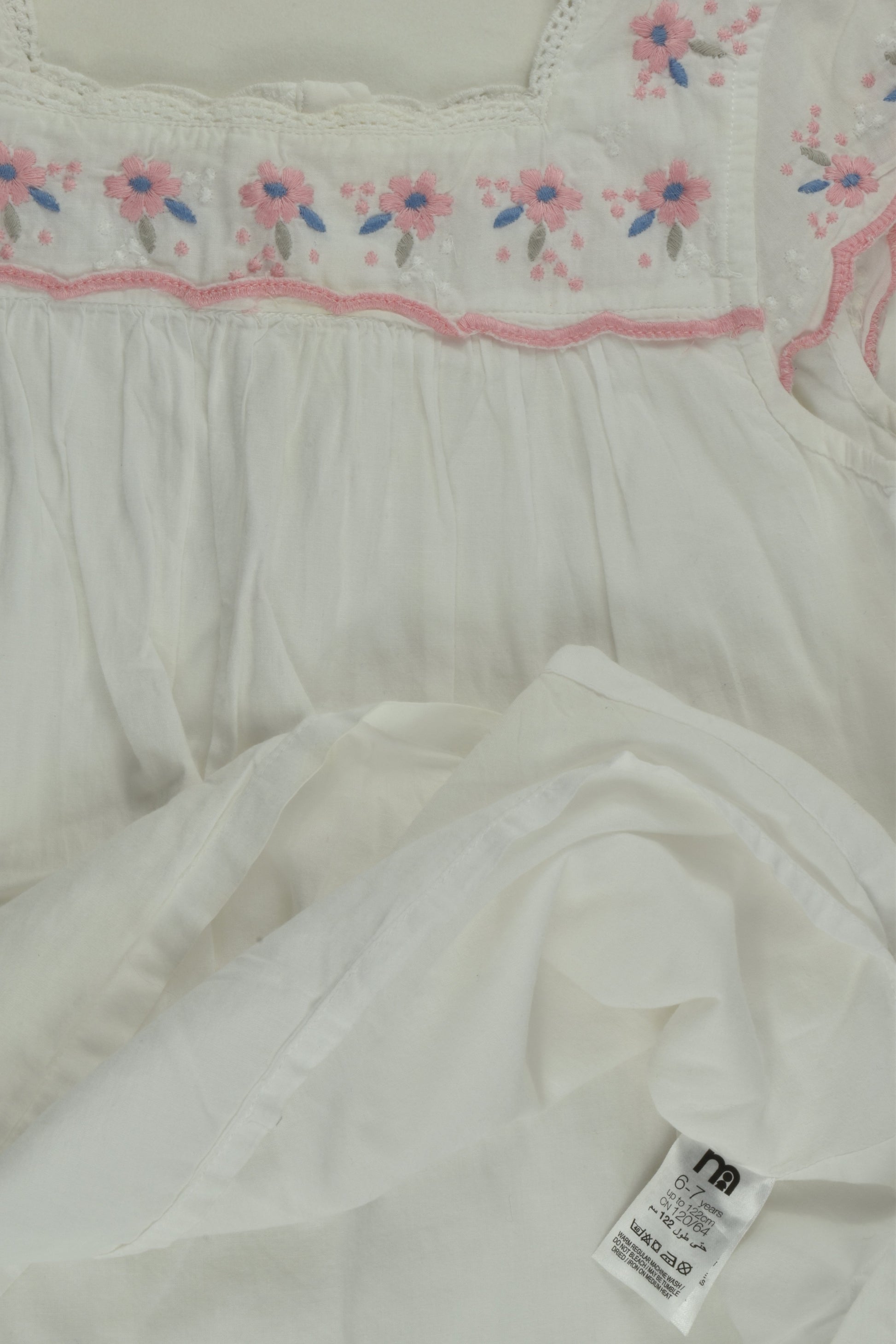 Mothercare Size 6-7 Lined Blouse