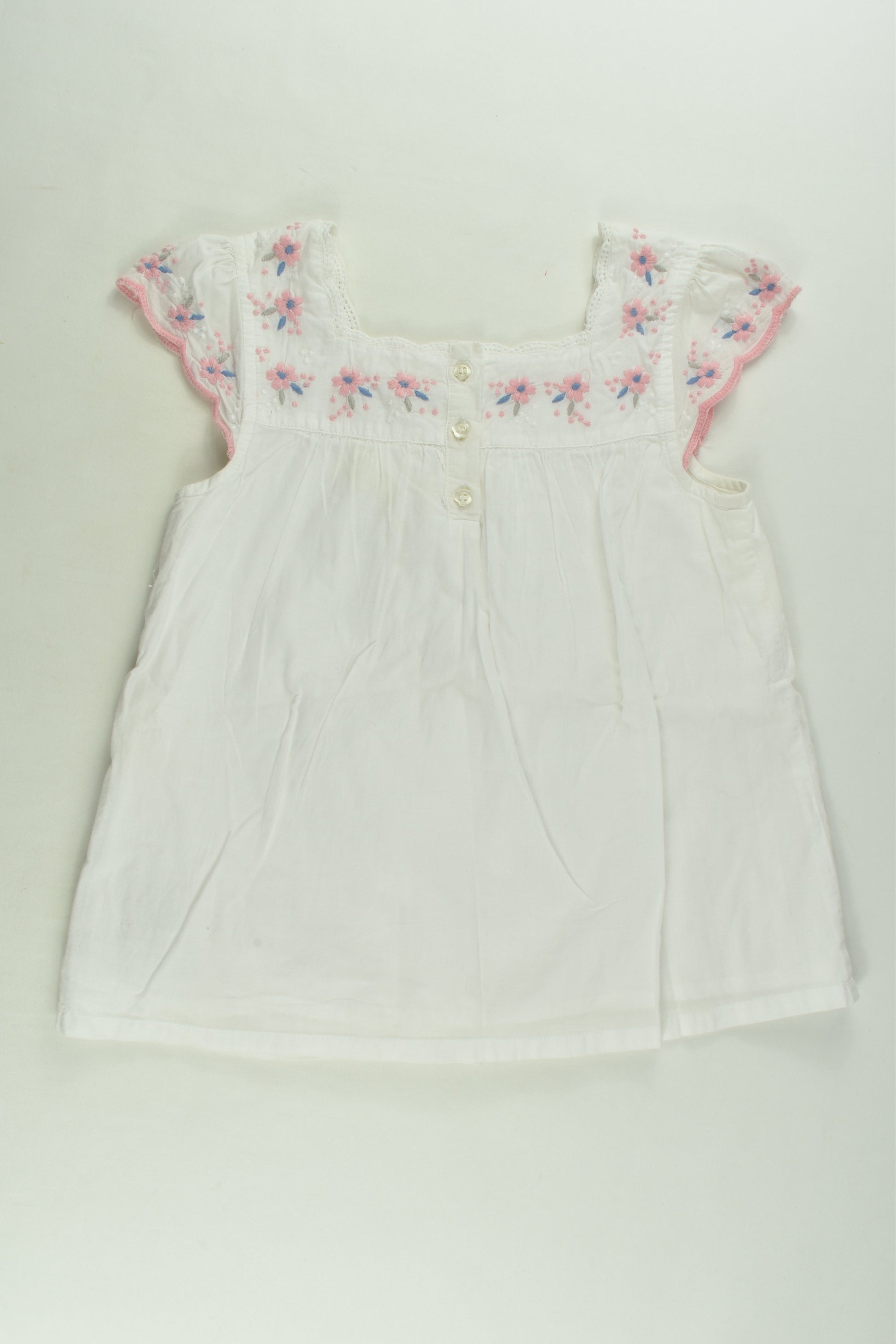 Mothercare Size 6-7 Lined Blouse