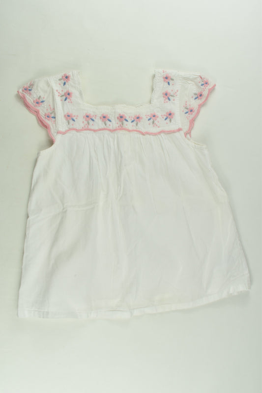 Mothercare Size 6-7 Lined Blouse