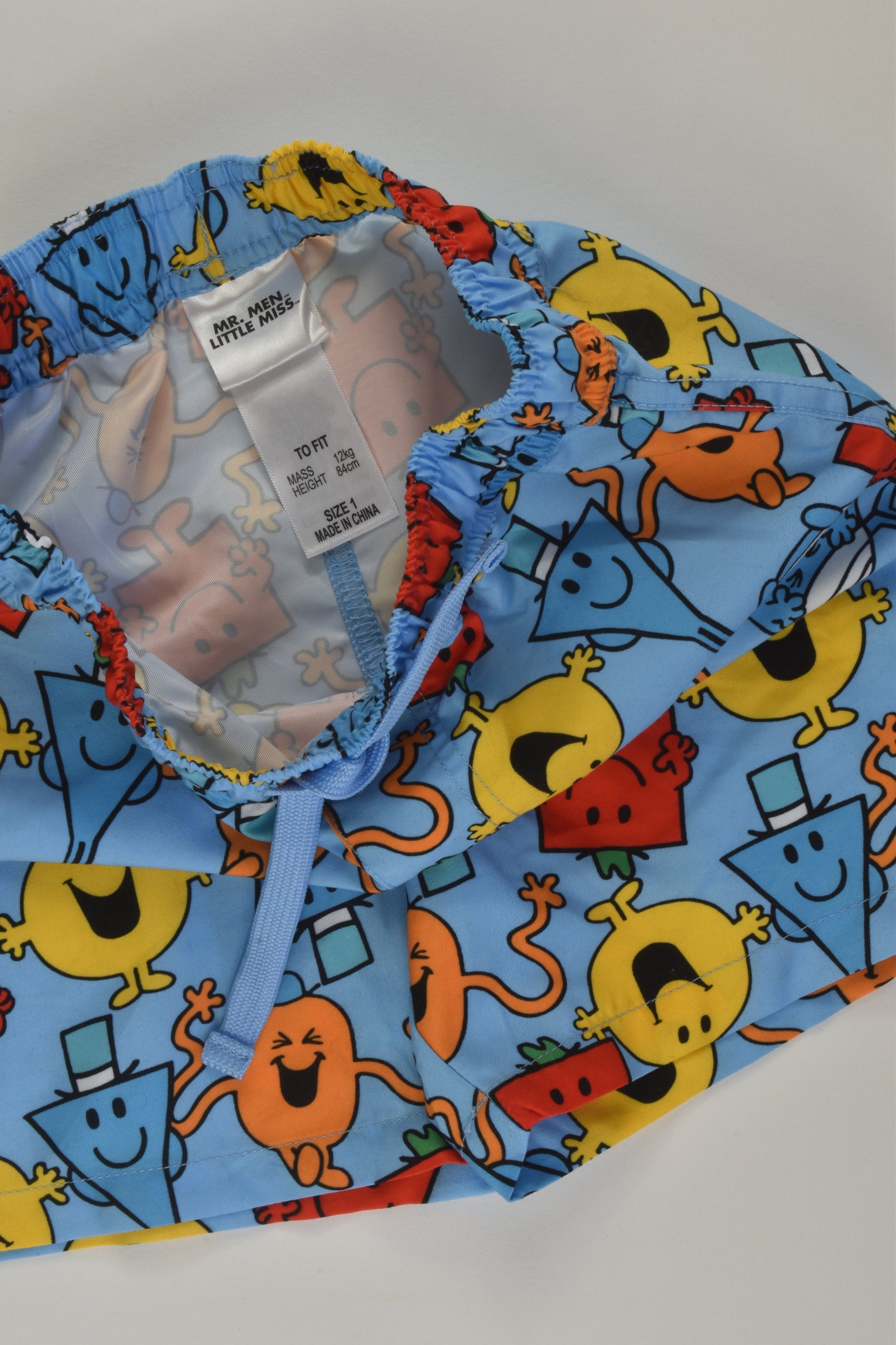 Mr Men Little Miss Size 1 Board Shorts