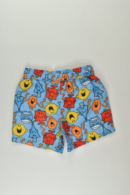 Mr Men Little Miss Size 1 Board Shorts