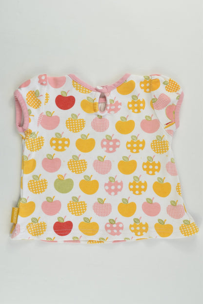 Mü & Me Size 00 (3-6 months) Apples T-shirt