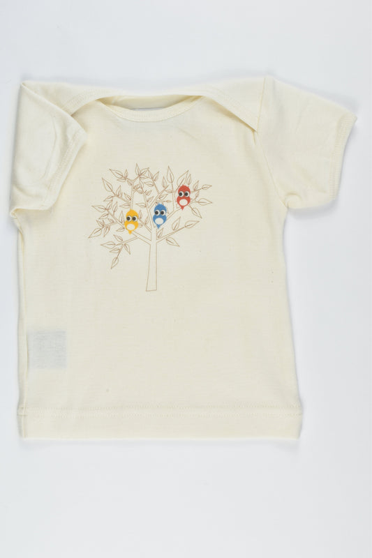 My Heart Beats Green Organic Size 6-12 months T-shirt