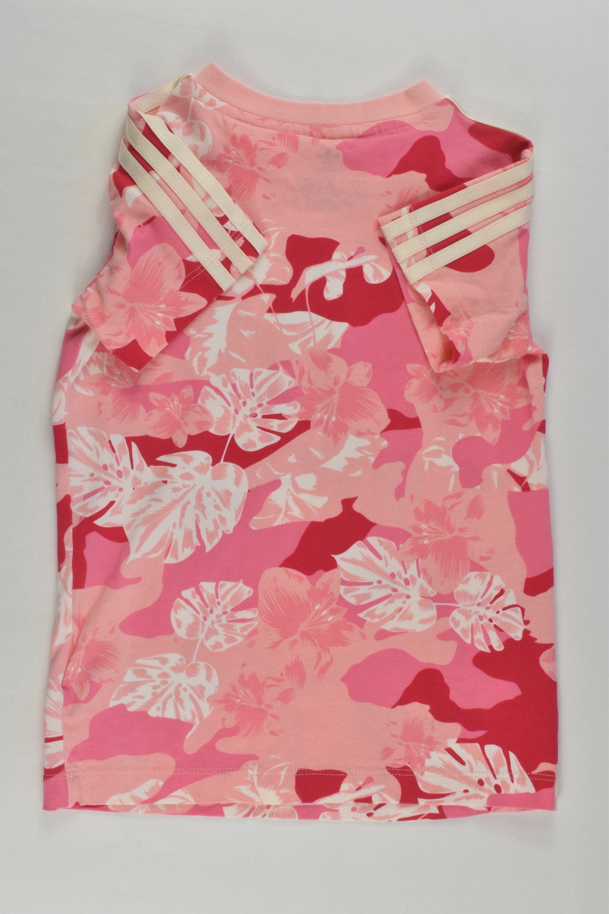 NEW Adidas Size 0-1 (9-12 months, 80 cm) Floral T-shirt