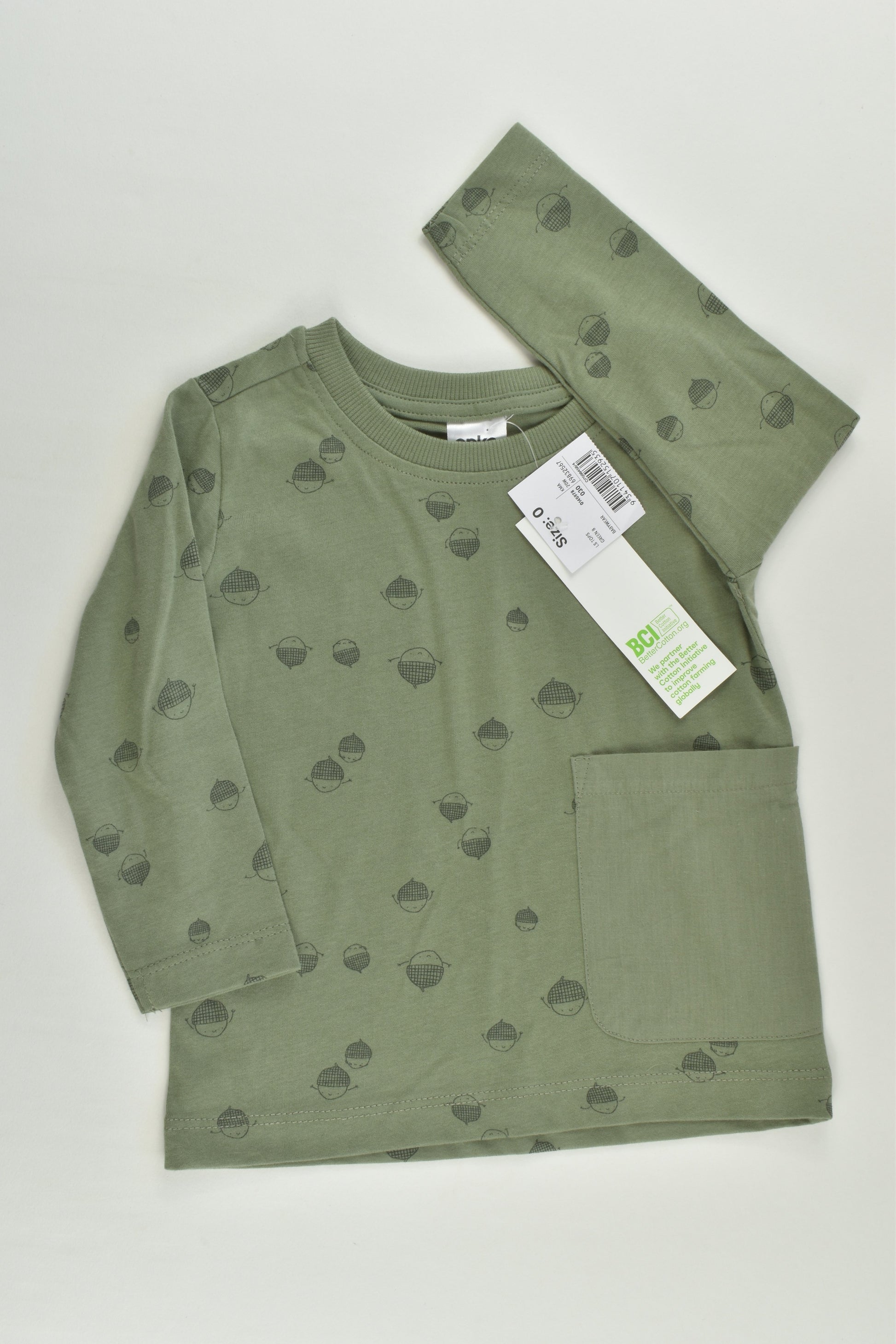 NEW Anko Size 0 Acorn Top