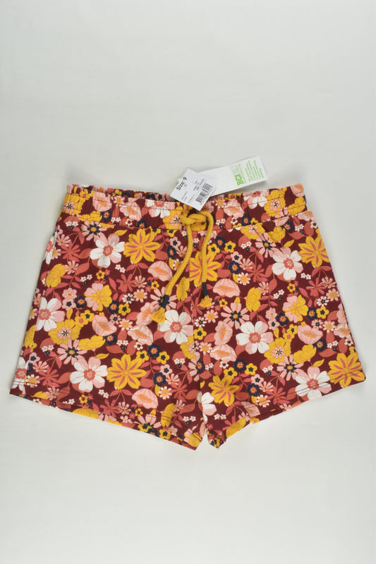 NEW Anko Size 9 Retro Flowers Shorts