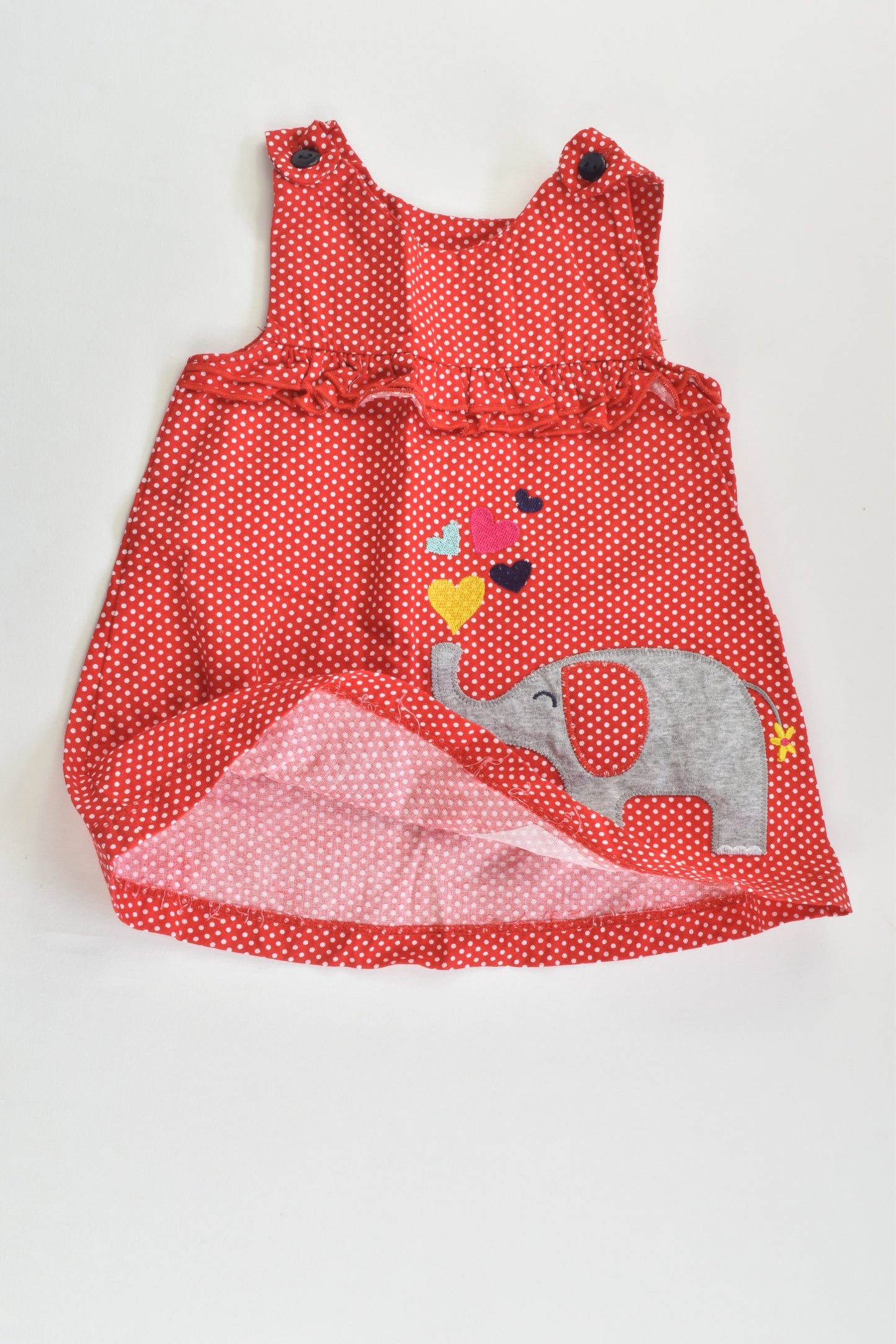 NEW Ashley's Size 000 (3 months) Elephant Dress