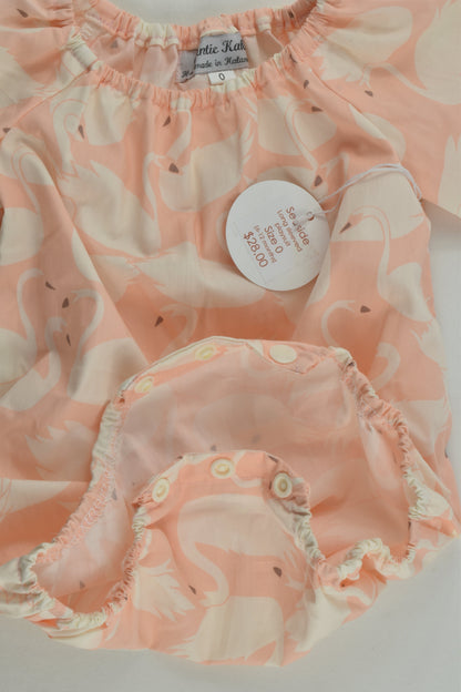 NEW Auntie Kake Size 0 Swan Romper