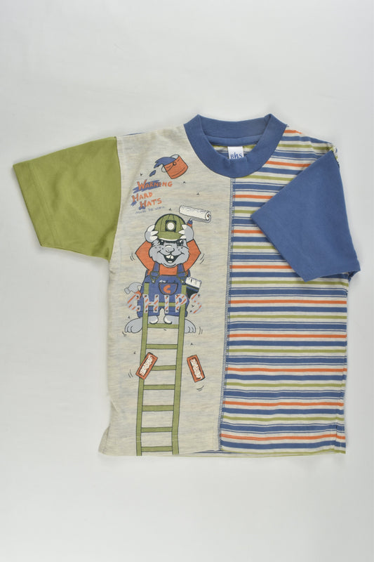 NEW BHS Size 3 (98 cm) Chips T-shirt