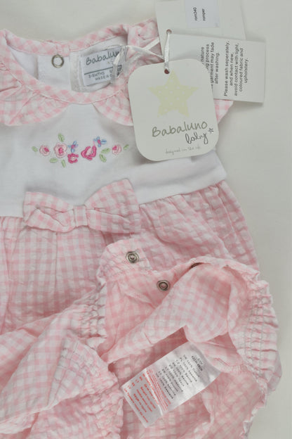 NEW Babaluno Size 00 (3-6 months) Summer Romper