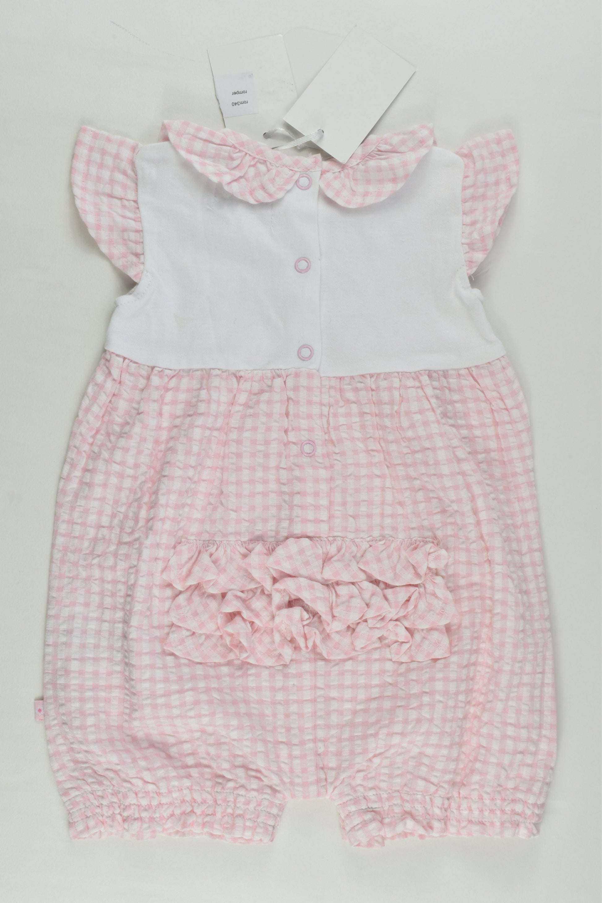 NEW Babaluno Size 00 (3-6 months) Summer Romper
