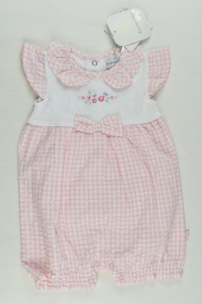 NEW Babaluno Size 00 (3-6 months) Summer Romper